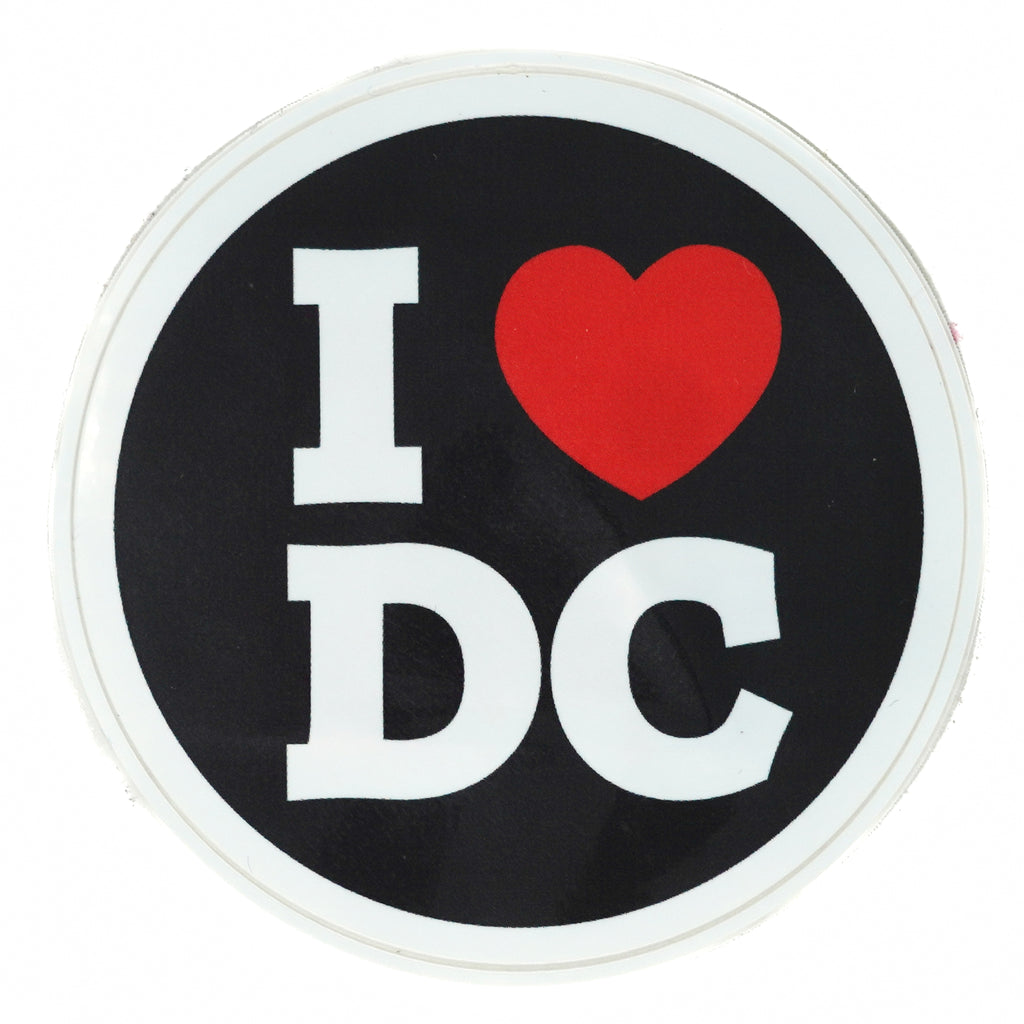 I LOVE DC Sticker
