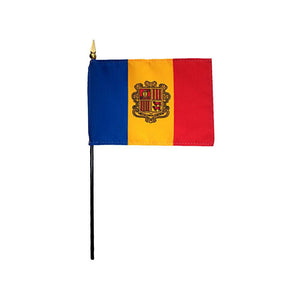 Andorra Stick Flag
