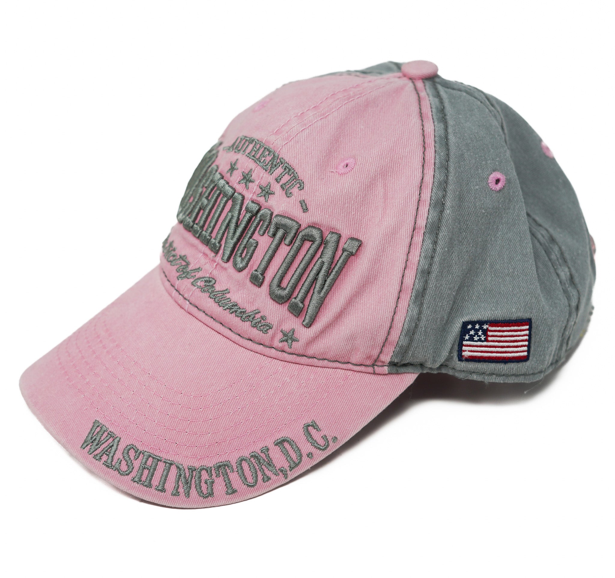 Authentic Washington DC Baseball Cap (Multiple Colors)