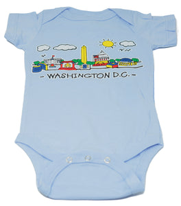 Washington D.C. Baby Onesie  (2 Colors)