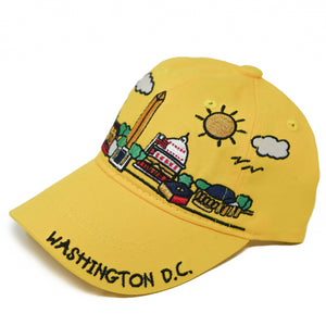 Kids Washington D.C. Cap I Love DC Gifts