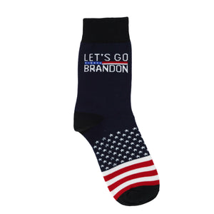 Let's Go Brandon Socks