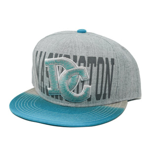 Washington DC Two Tone Snapback Caps