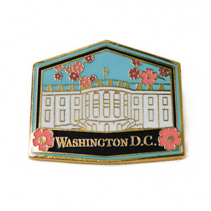 White House Cherry Blossom 🌸 Lapel Pin