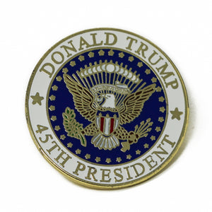 Donald Trump 45th President Presidential Seal Lapel Pin