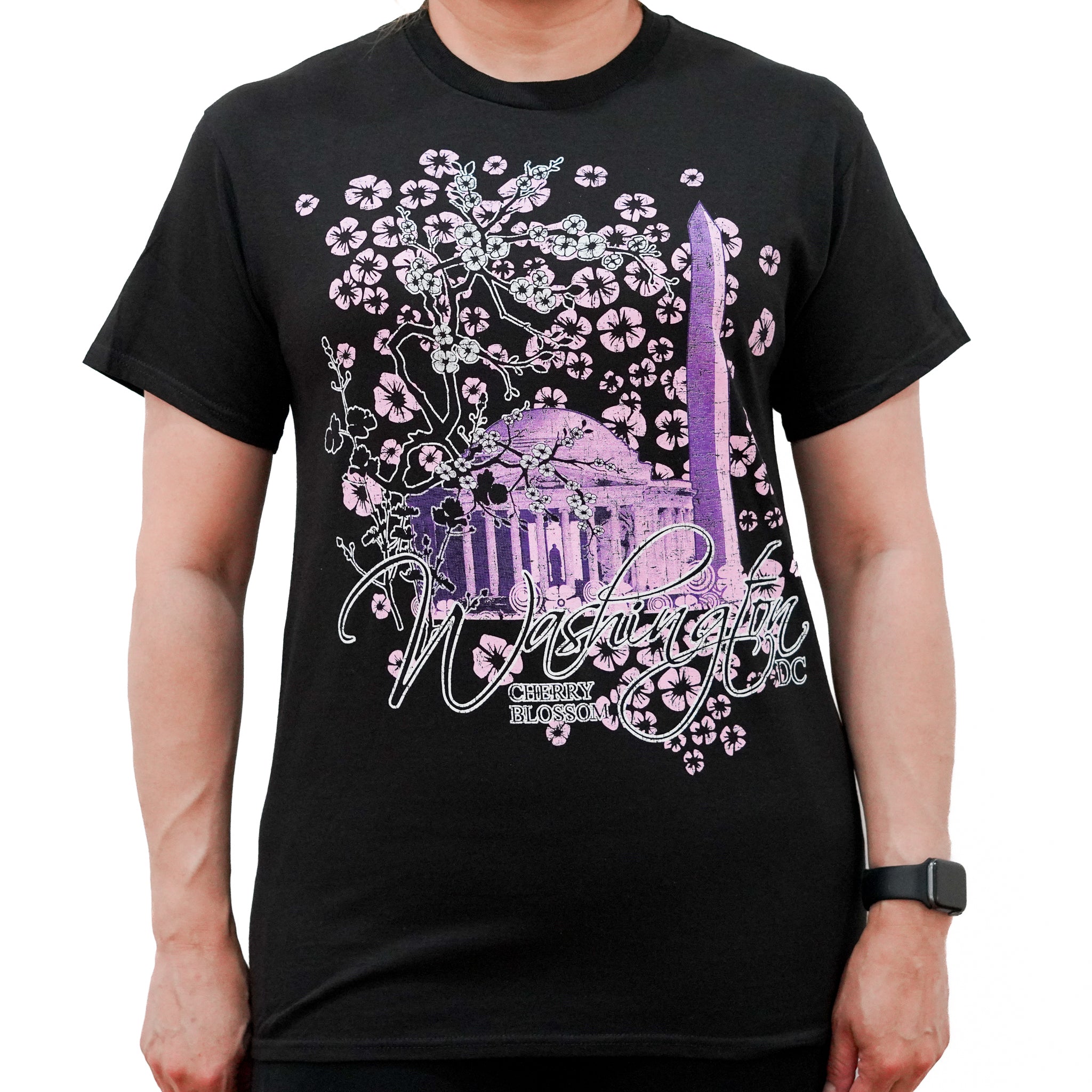 Washington DC Cherry Blossoms Graphic T-Shirt