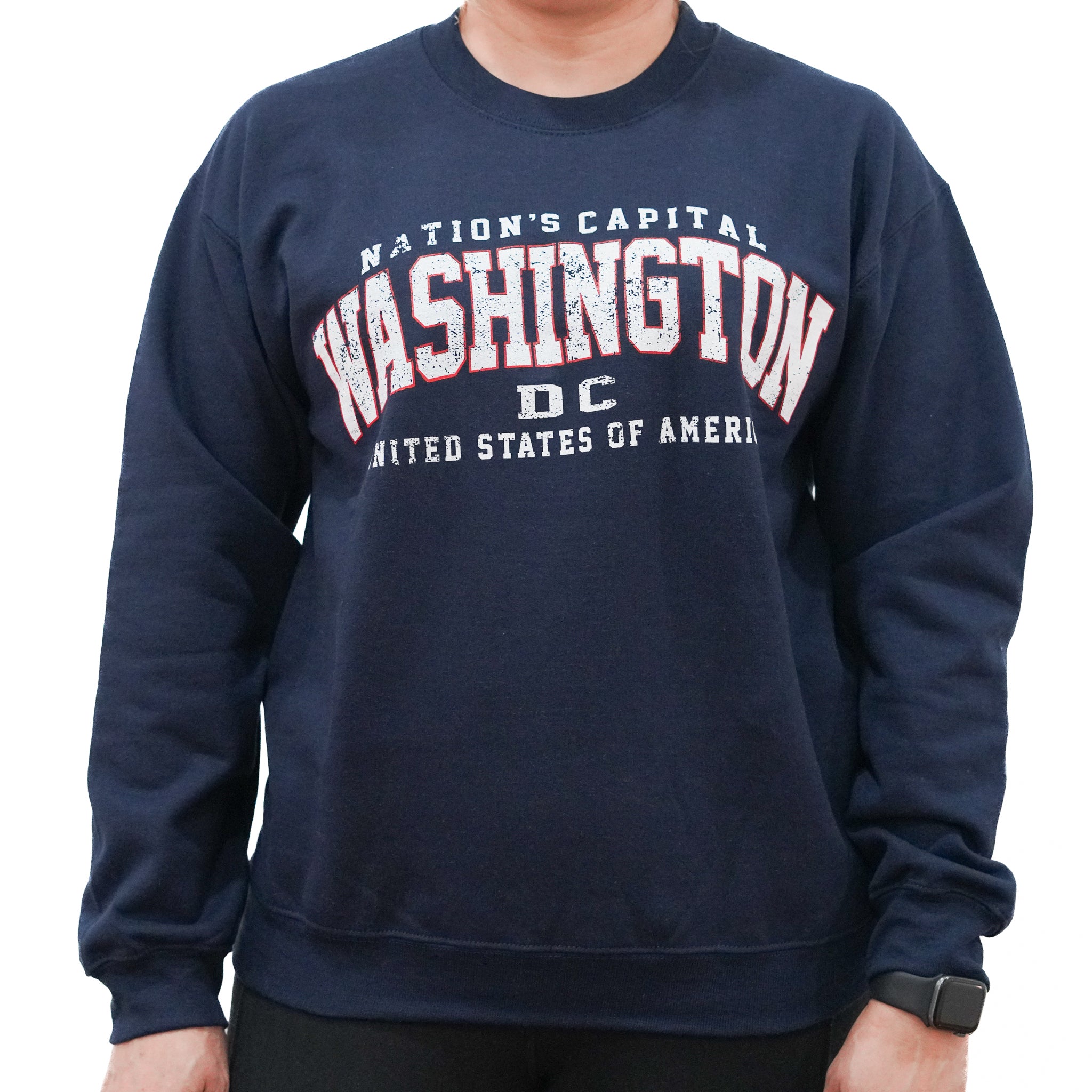 Authentic Printed Washington DC Crewneck (3 Colors)