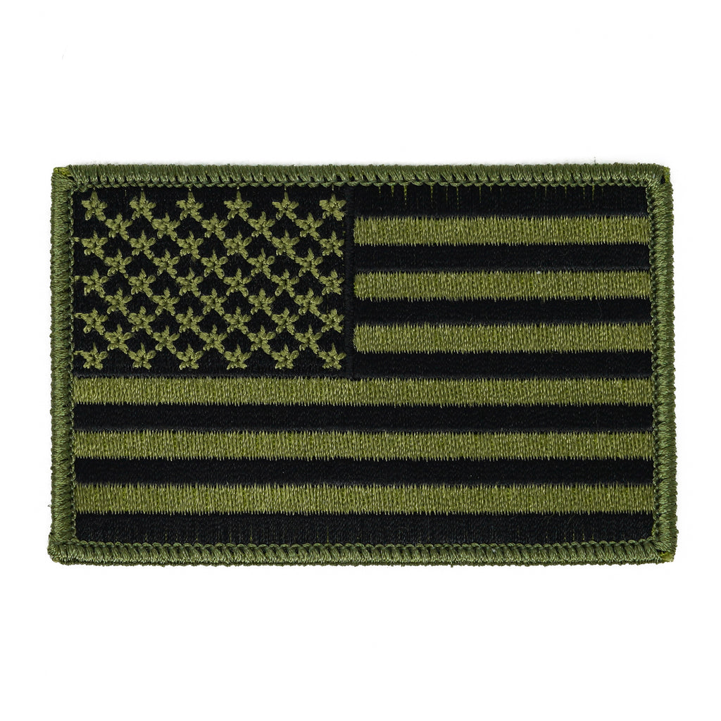 Tactical USA Flag Embroidered Patch