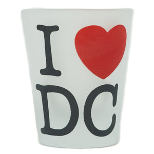 I Love DC Shot Glass