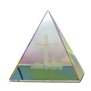 Washington DC Pyramid Crystal