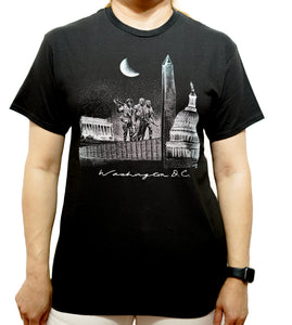DC at Night Vintage T-Shirt (Long/Short Sleeve)