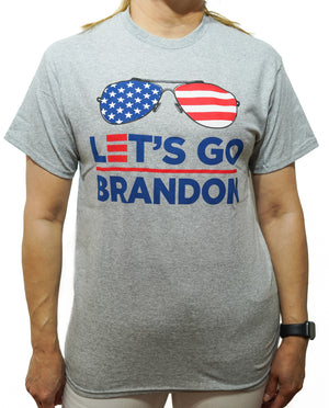 Let's Go Brandon Flag - Lets Go Brandon - T-Shirt