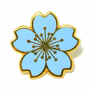 Cherry Blossom Flower Lapel Pins (Multiple Styles)