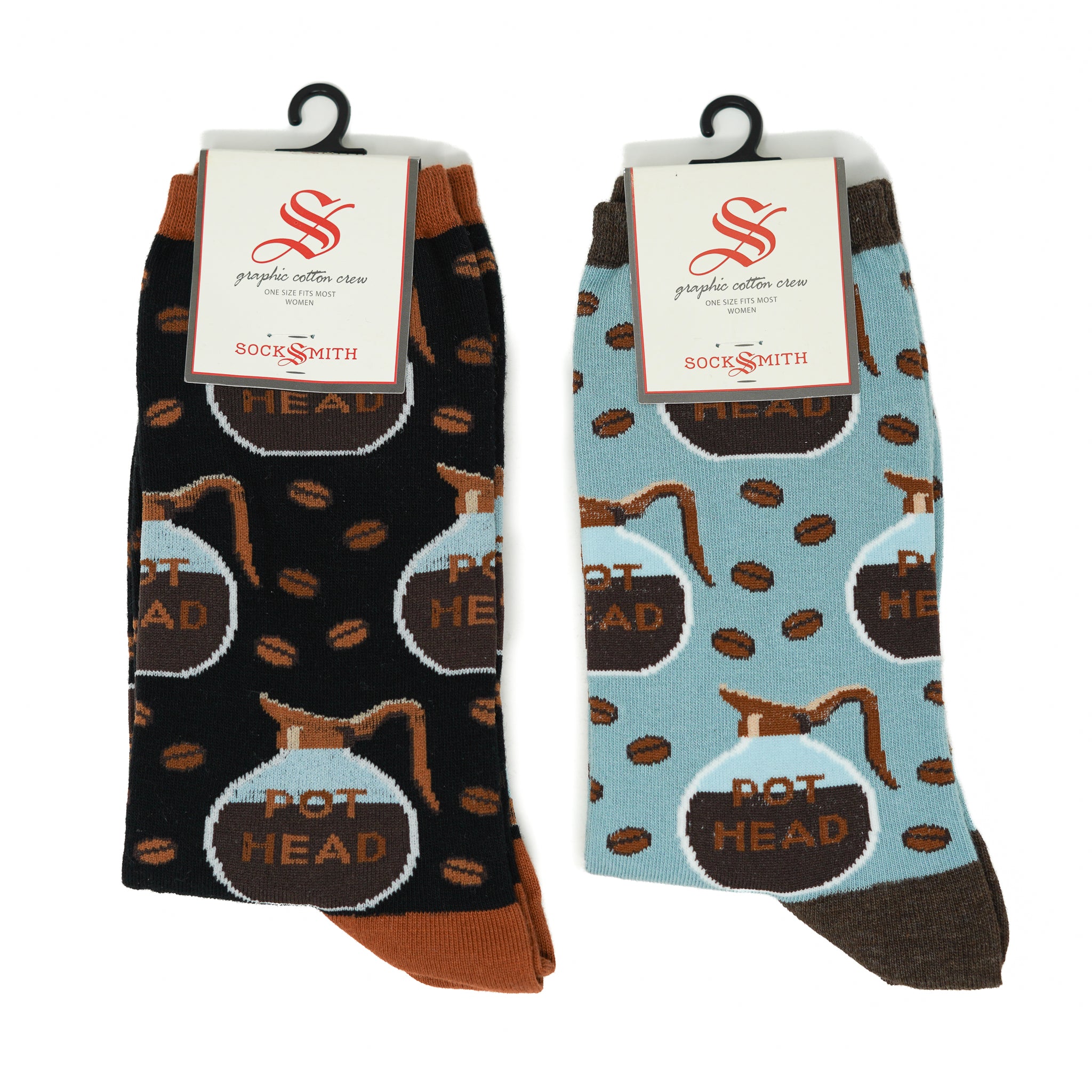 Pot Head Coffee Socks (Women's)