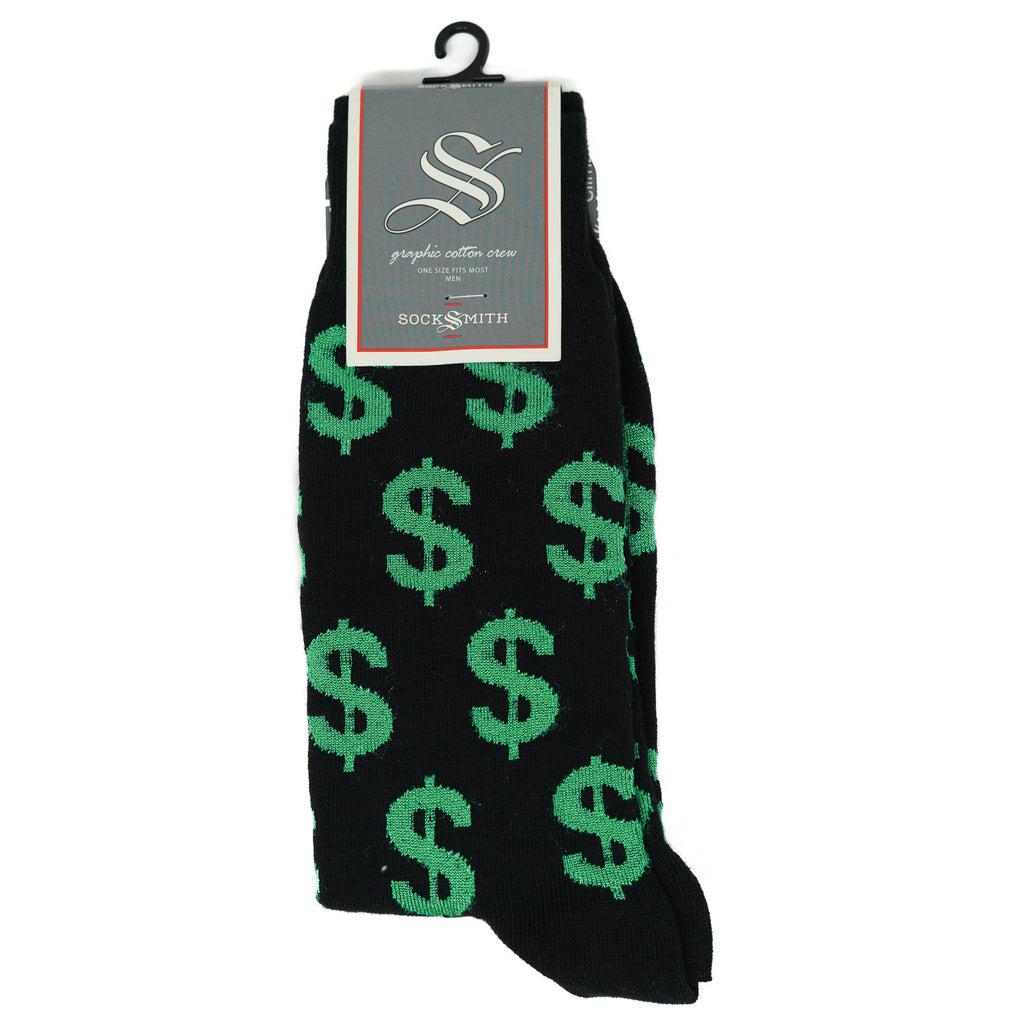 Dollar Sign Sock (Men's)