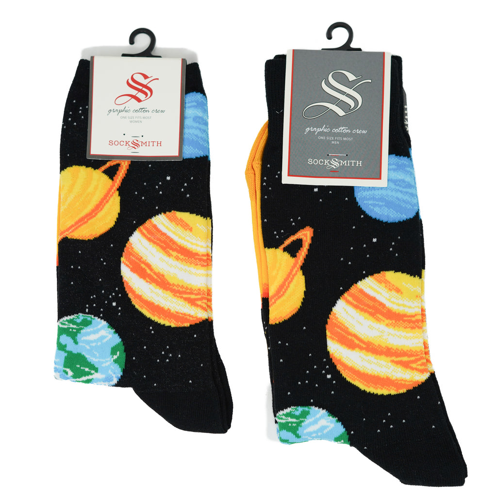 Space & Solar System Socks