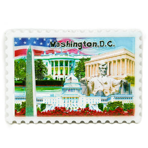 Ceramic Panoramic Washington DC Magnets (Multiple Styles)