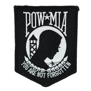 Pow-MIA Embroidered Patch