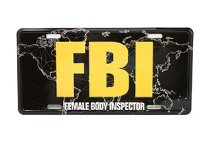FBI Washington DC License Plate (2 styles)