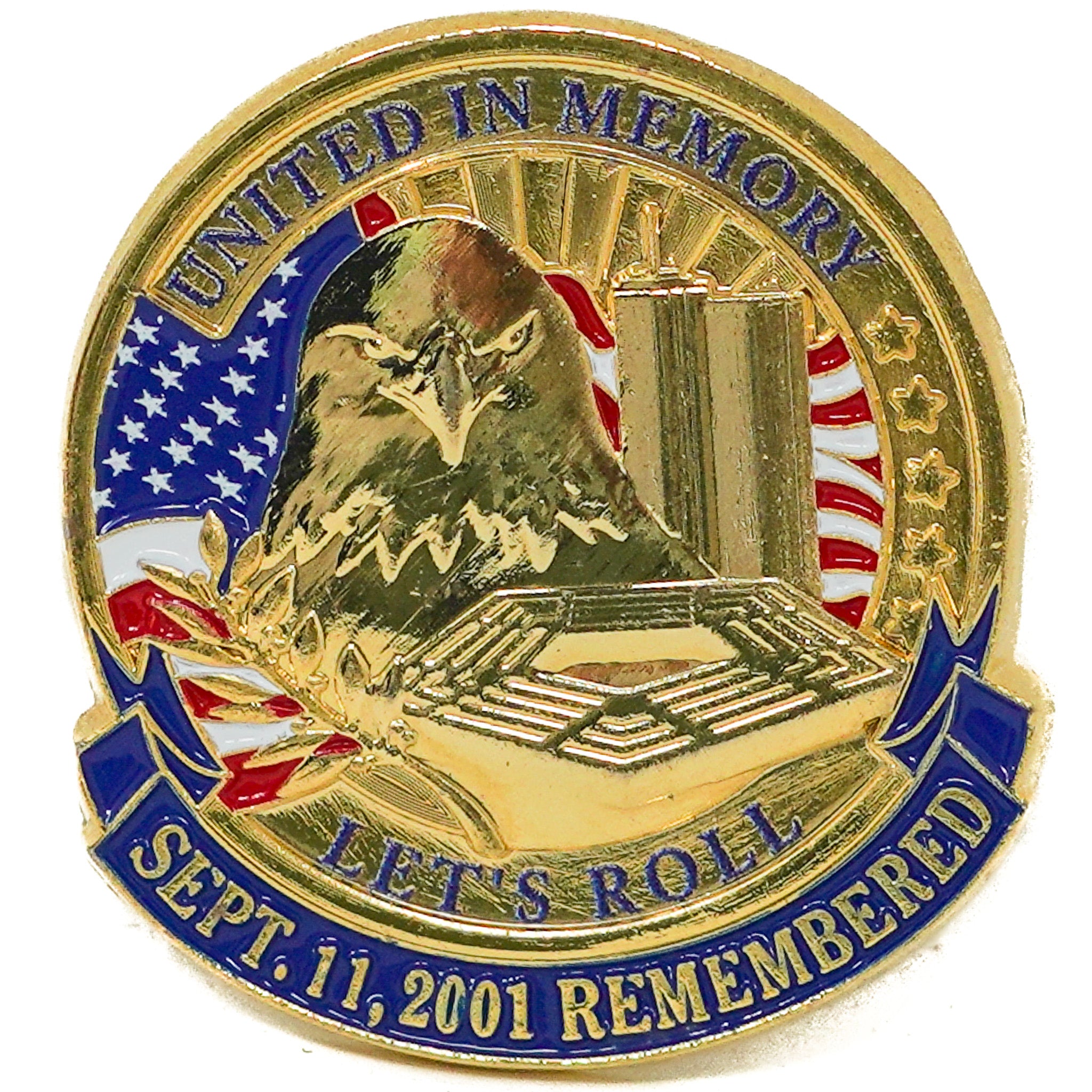 September 11 United in Memory Commemorative Lapel Pin