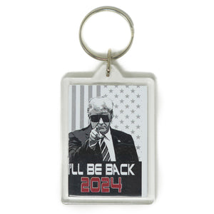 Trump "I'll Be Back" Keychain