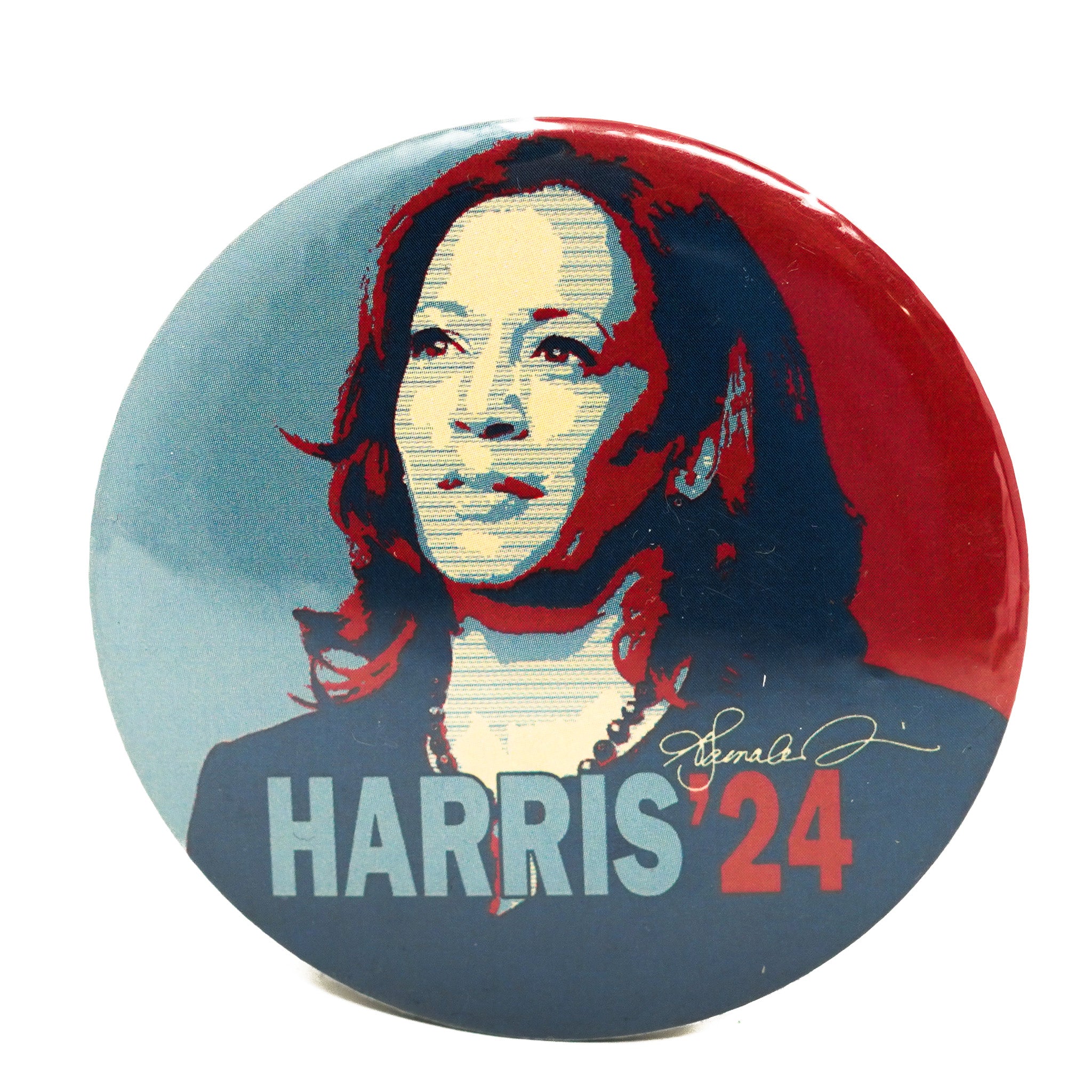 Harris Walz 2024 Campaign Buttons (Multiple Styles)