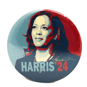 Harris Walz 2024 Campaign Buttons (Multiple Styles)