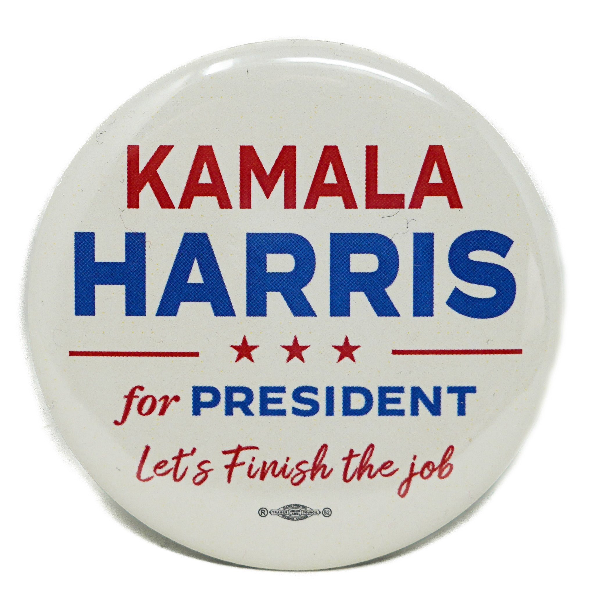 Harris Walz 2024 Campaign Buttons (Multiple Styles)