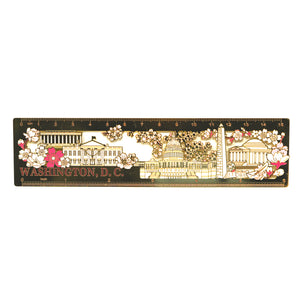 Washington DC Cherry Blossom 6in Ruler