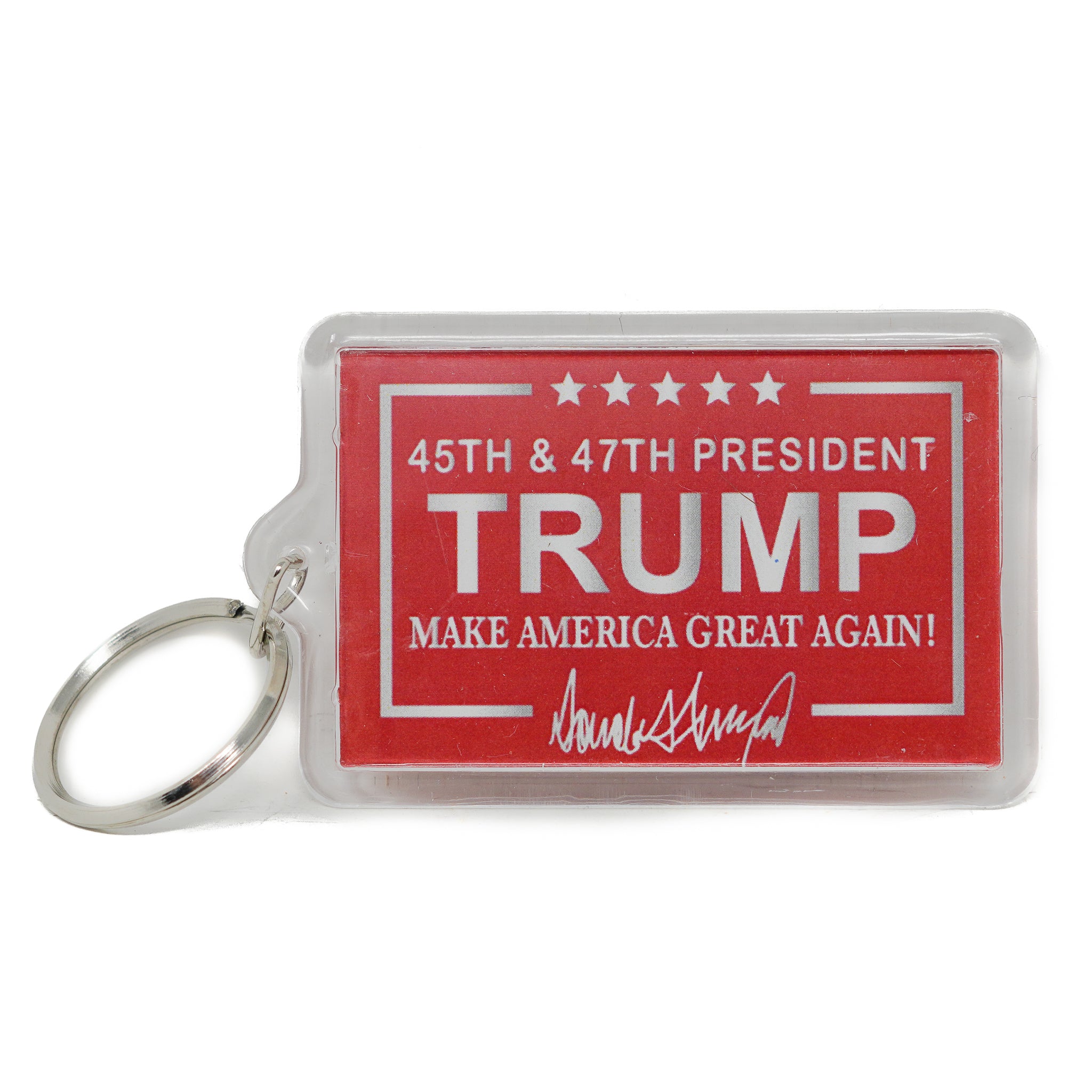 45th & 47th President Trump Keychain