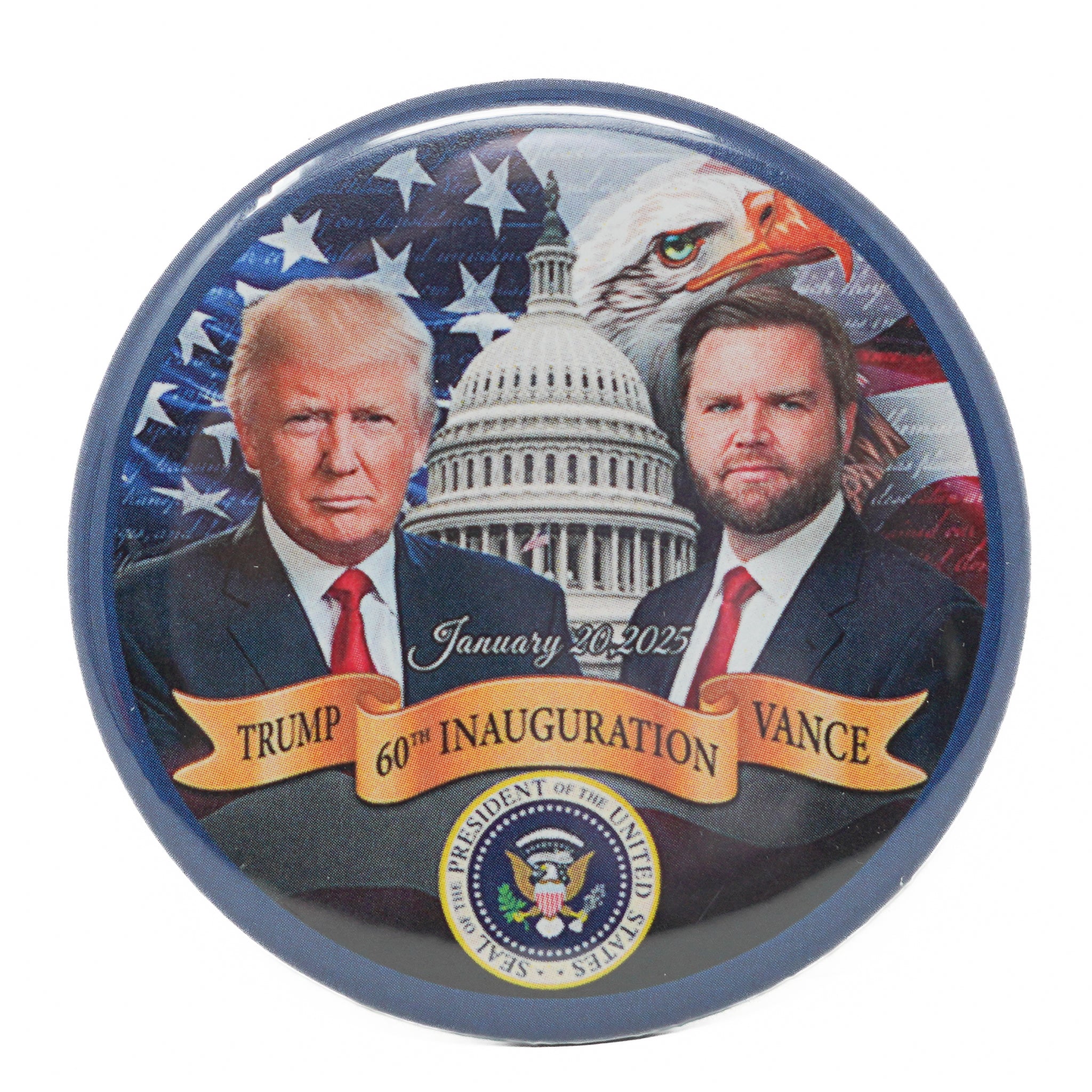 45-47th President Trump Buttons (Multiple Styles)