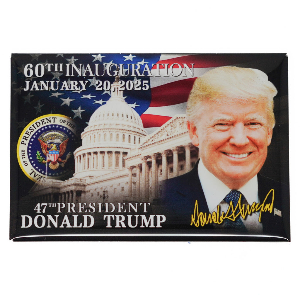 60th Inauguration Donald Trump Magnet (2 Styles)