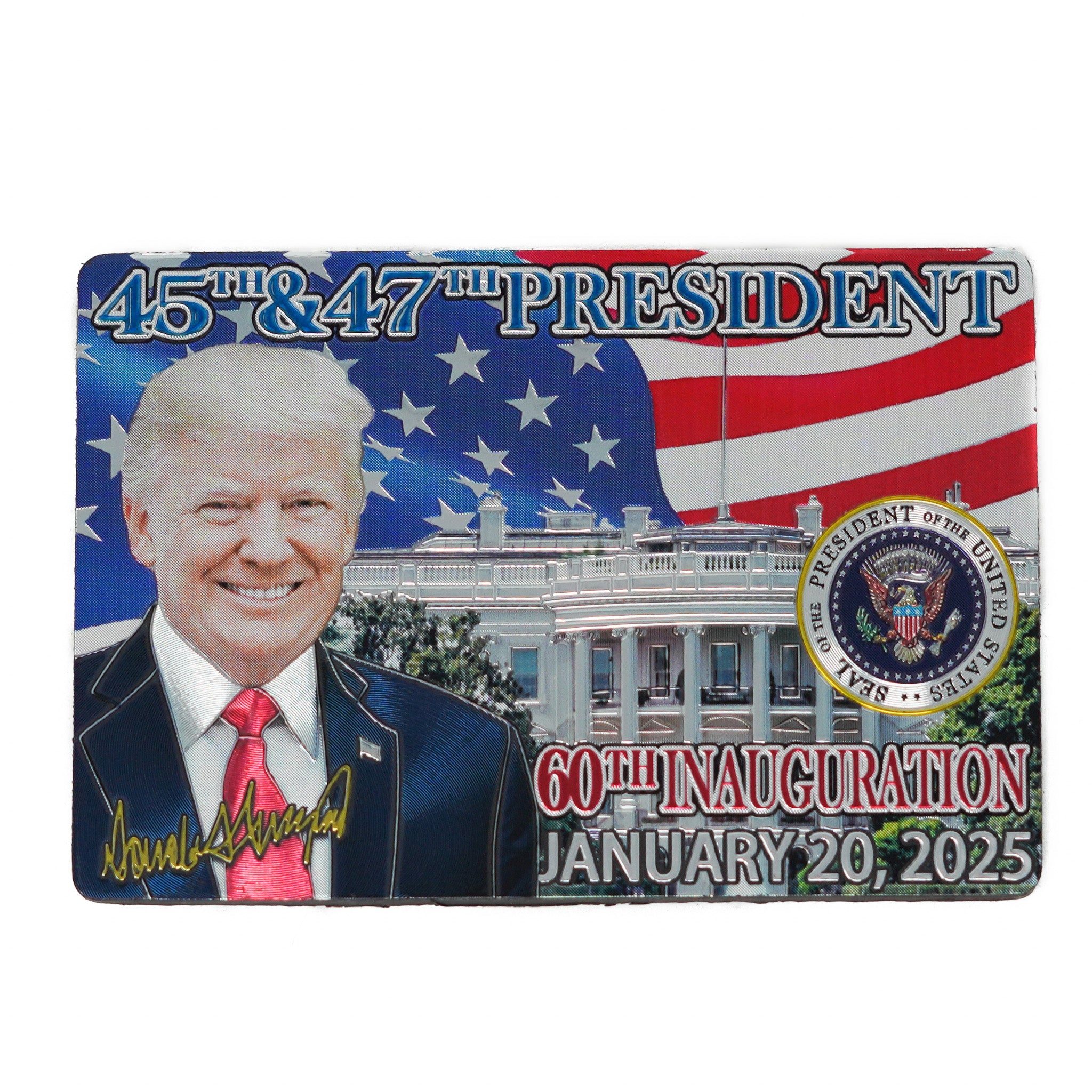 60th Inauguration Donald Trump Magnet (2 Styles)