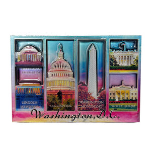 3D Washington DC Magnets (Multiple Styles)