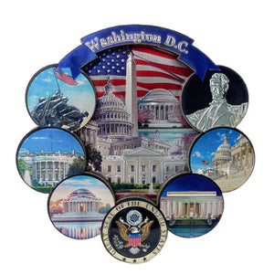 Washington DC Circular Magnet