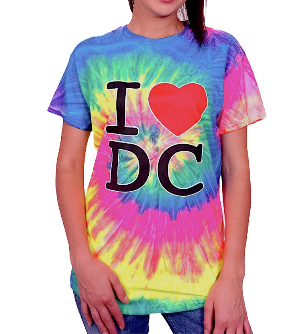 I Love DC Tie-Dye T-Shirt