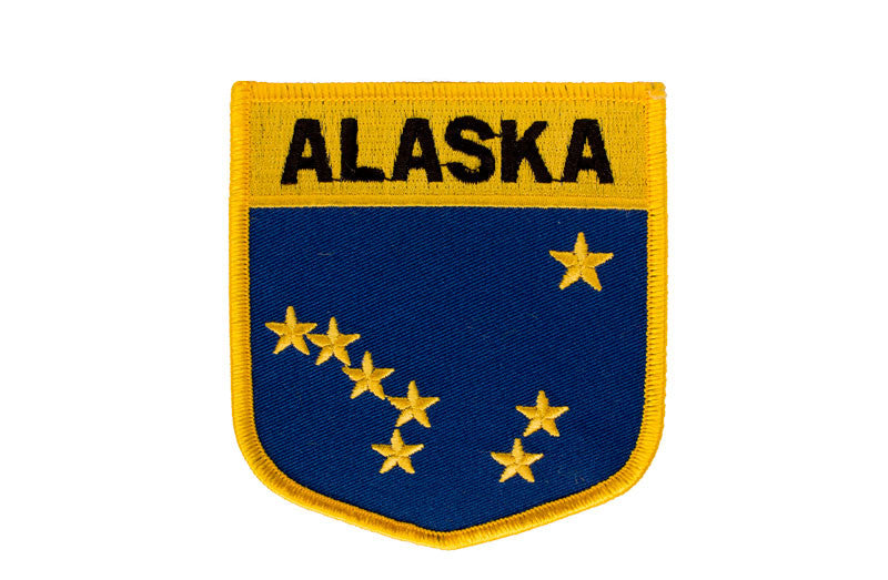 Alaska State Flag Embroidered Patch