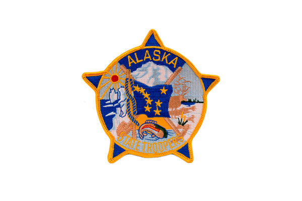 Alaska State Police Embroidered Patch