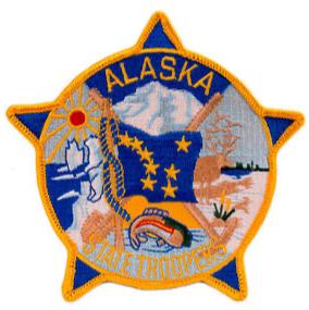 Alaska State Police Embroidered Patch