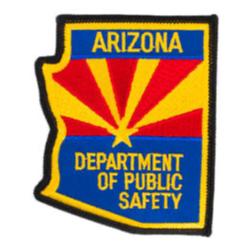Arizona State Police Embroidered Patch