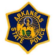 Arkansas State Police Embroidered Patch