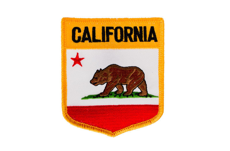 California State Flag Embroidered Patch