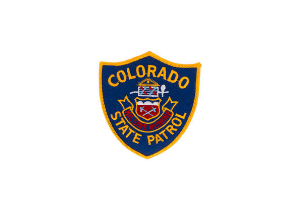 Colorado State Police Embroidered Patch