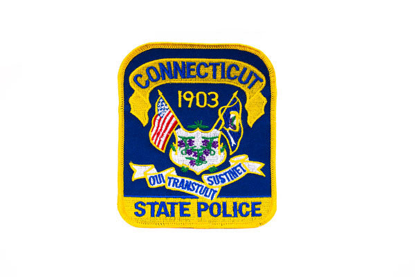 Connecticut State Police Embroidered Patch