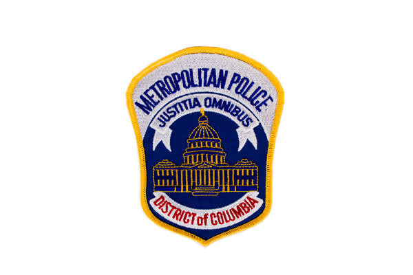 District of Columbia Metropolitan Police Embroidered Patch