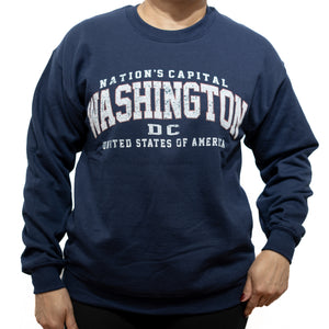 Authentic Printed Washington DC Crewneck (3 Colors)