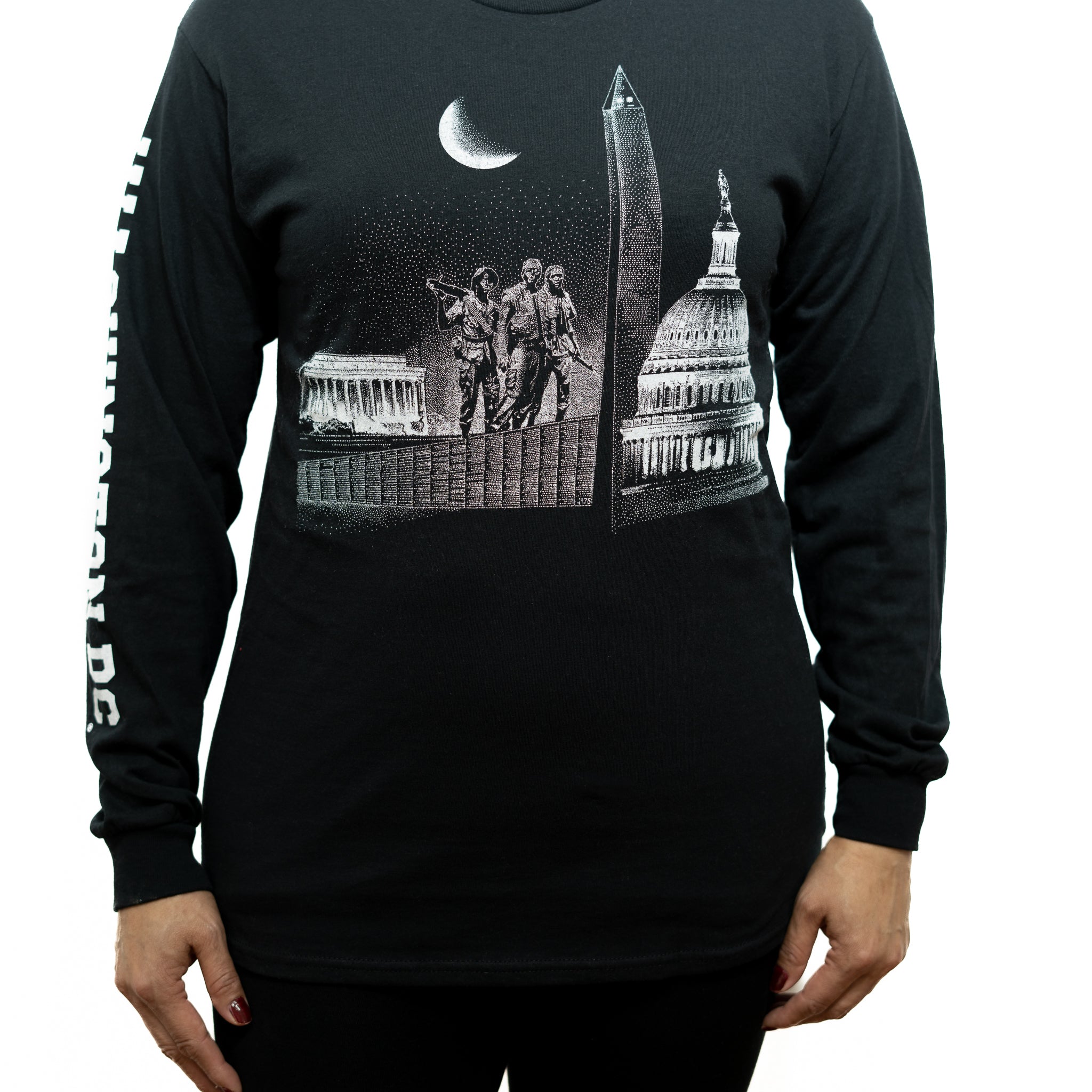 DC at Night Vintage T-Shirt (Long/Short Sleeve)