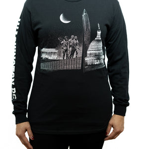 DC at Night Vintage T-Shirt (Long/Short Sleeve)
