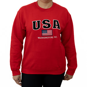 USA Embroidered Crewneck (3 Colors)