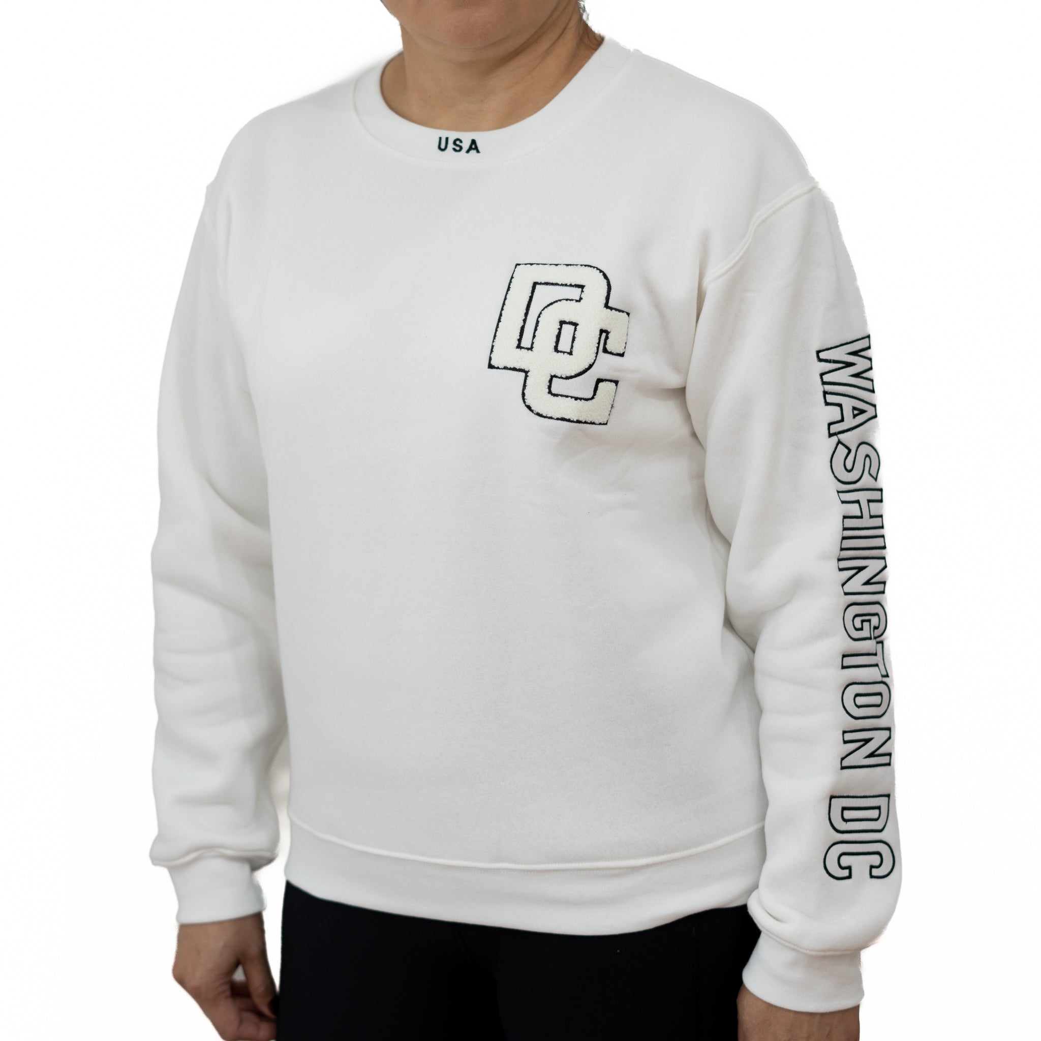 Fluffy DC Logo Crewneck